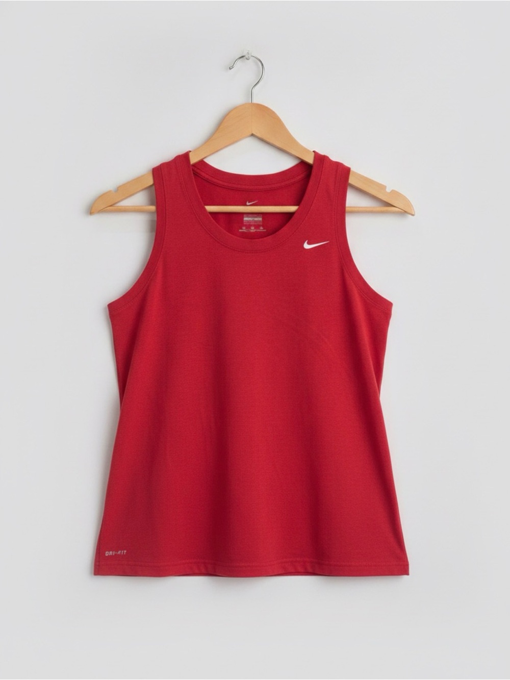 Nike Dri-FIT Red Athletic Tank Top | Women’s Sleeveless Workout Top